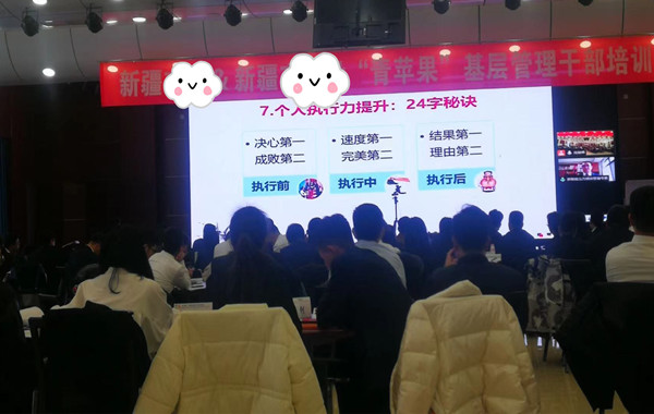 新疆某建設集團《團隊凝聚力、執(zhí)行力、責任心及管理心理學》順利完成！